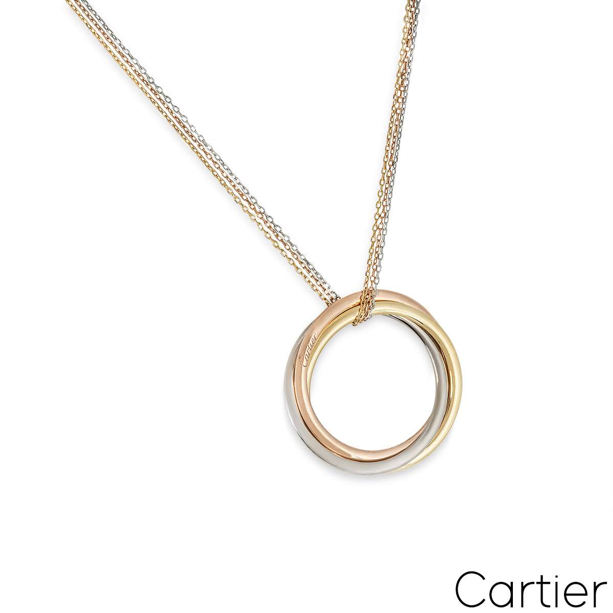 Cartier Tri-Colour Trinity De Cartier Large Necklace